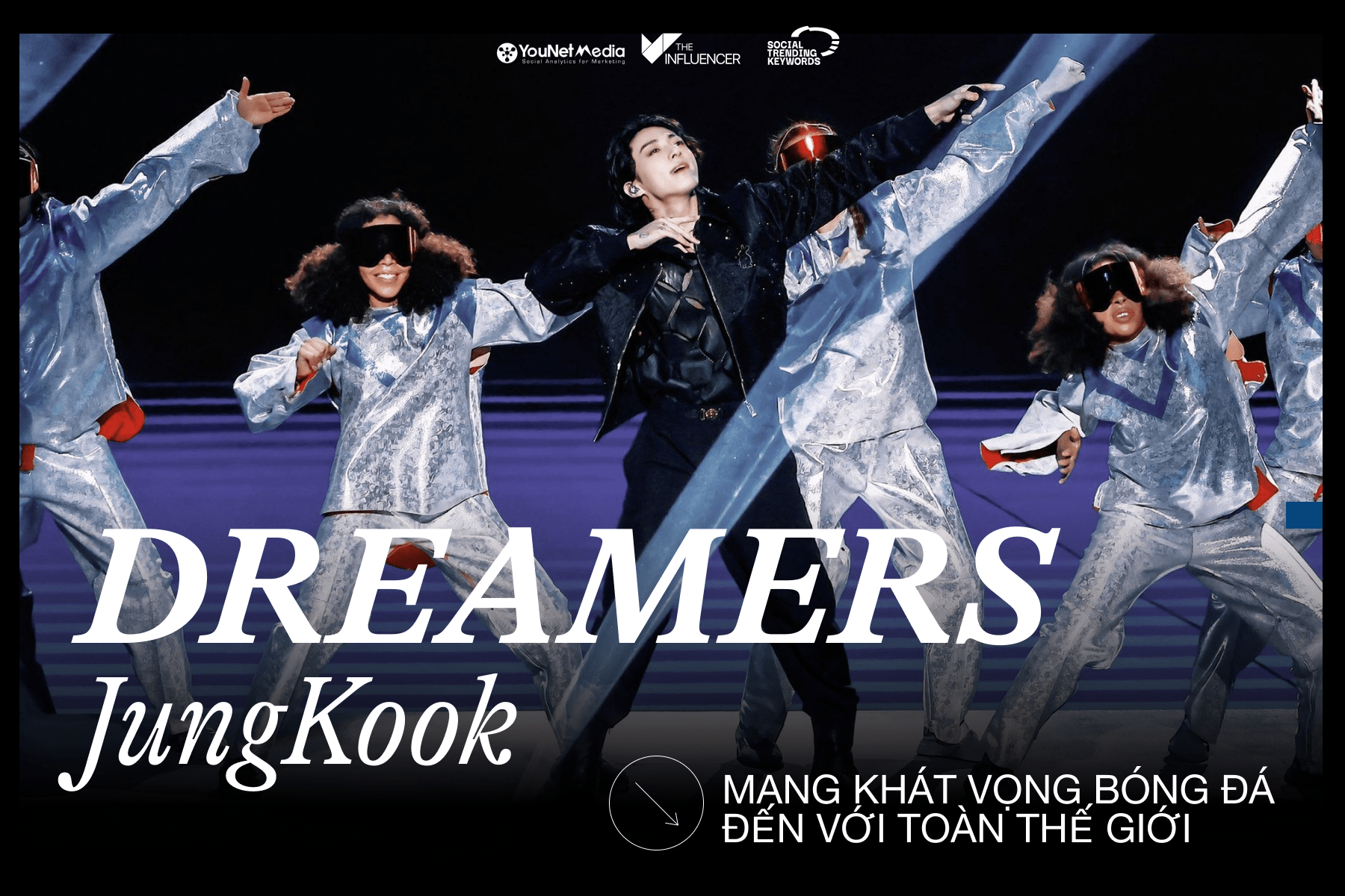 #SocialTrendingKeywords: Dreamers - Jungkook: Mang khát vọng bóng đá đến với toàn thế giới