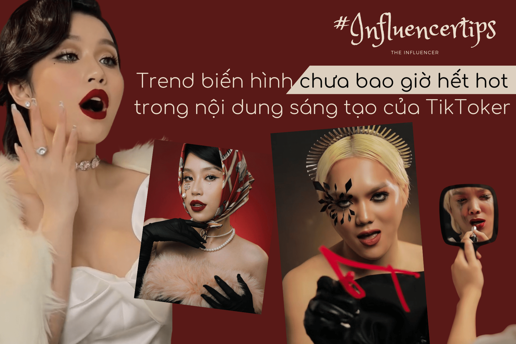 #InfluencerTips: Trend biến hình chưa bao giờ hết hot trong nội dung sáng tạo của TikToker