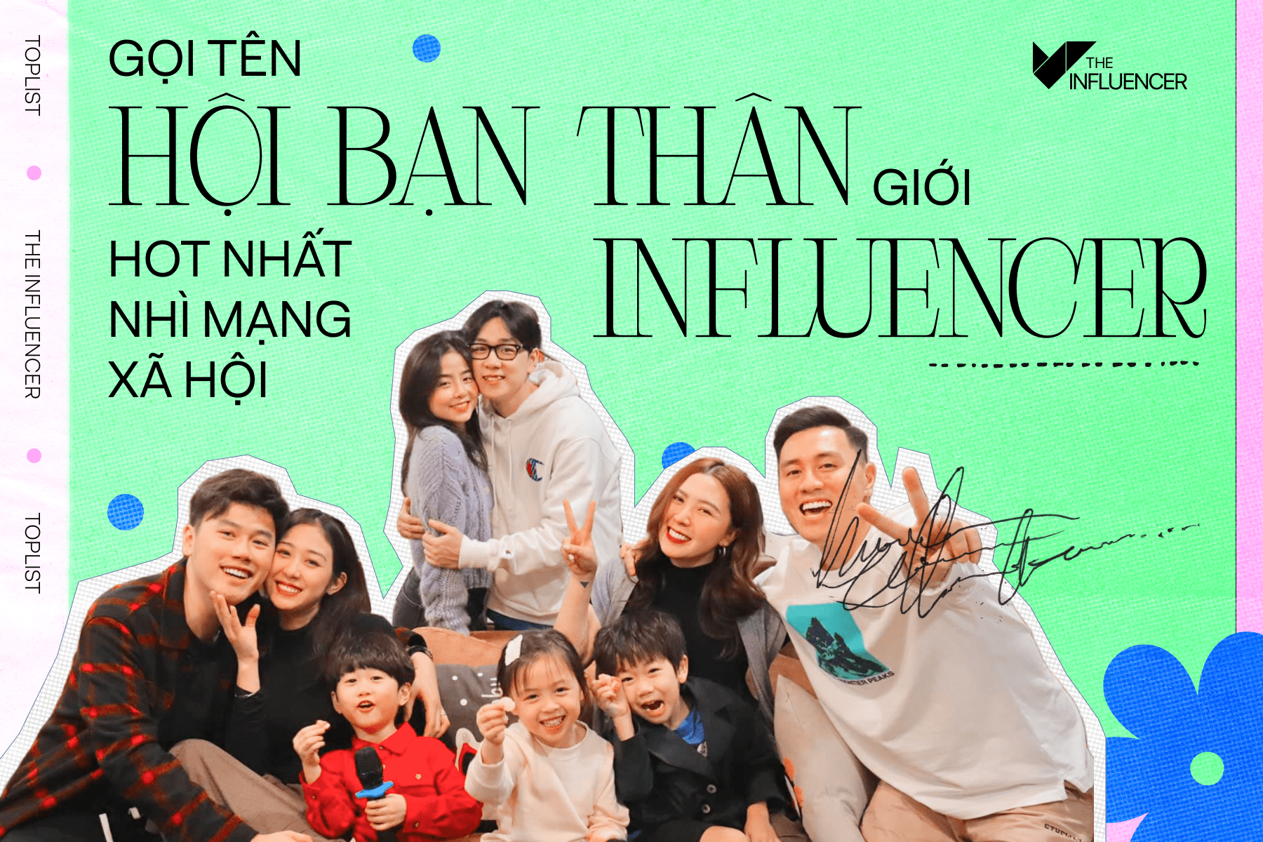 #Toplist: Gọi tên hội bạn thân giới Influencer hot nhất nhì mạng xã hội