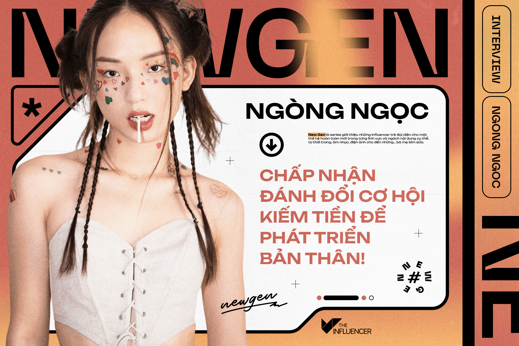 #NewGen - Ngòng Ngọc: “Chấp nhận đánh đổi cơ hội kiếm tiền để phát triển bản thân"