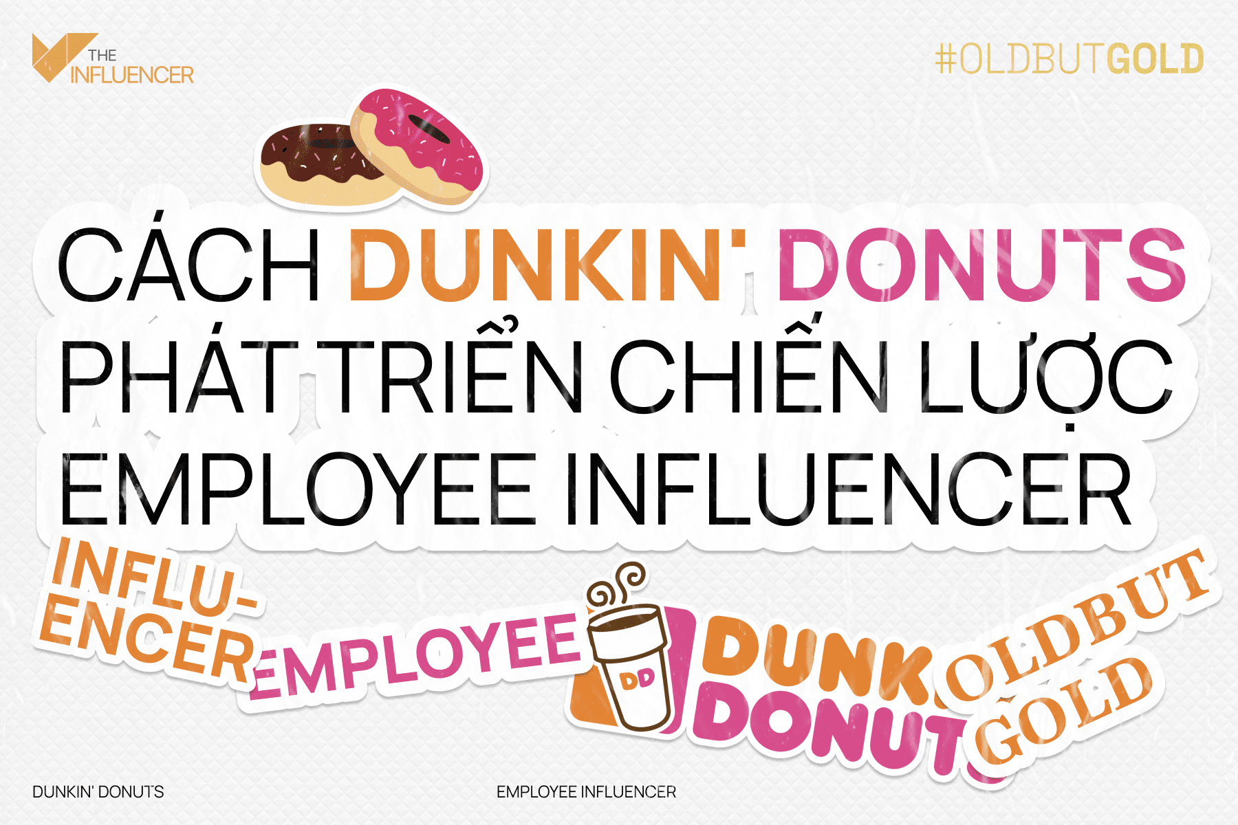 #Oldbutgold: Cách Dunkin' Donuts phát triển chiến lược employee influencer