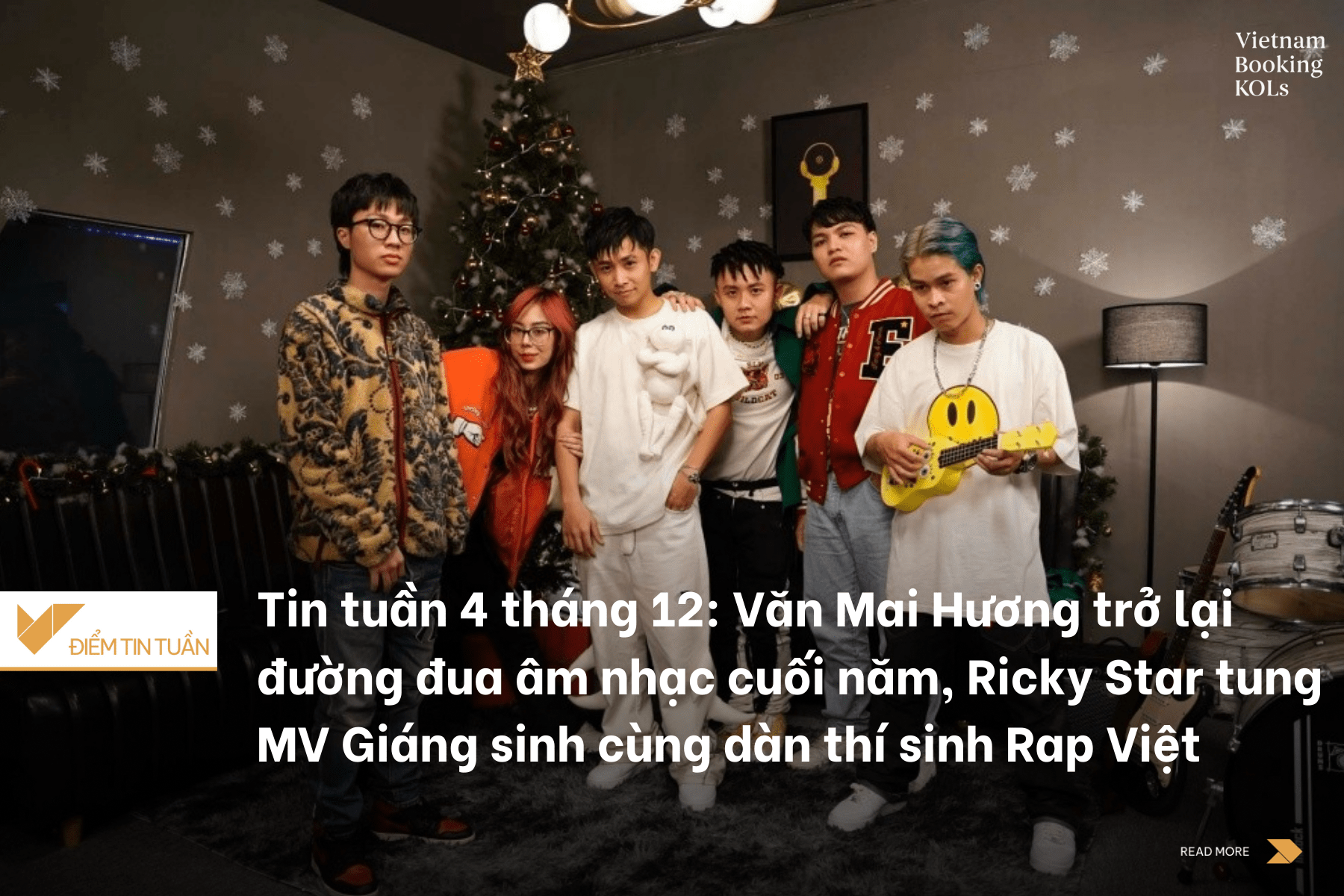 Tin tuần 4 tháng 12: Văn Mai Hương trở lại đường đua âm nhạc cuối năm, Dân tình đón đón Tết sớm cùng “thánh nhạc Tết” Bích Phương