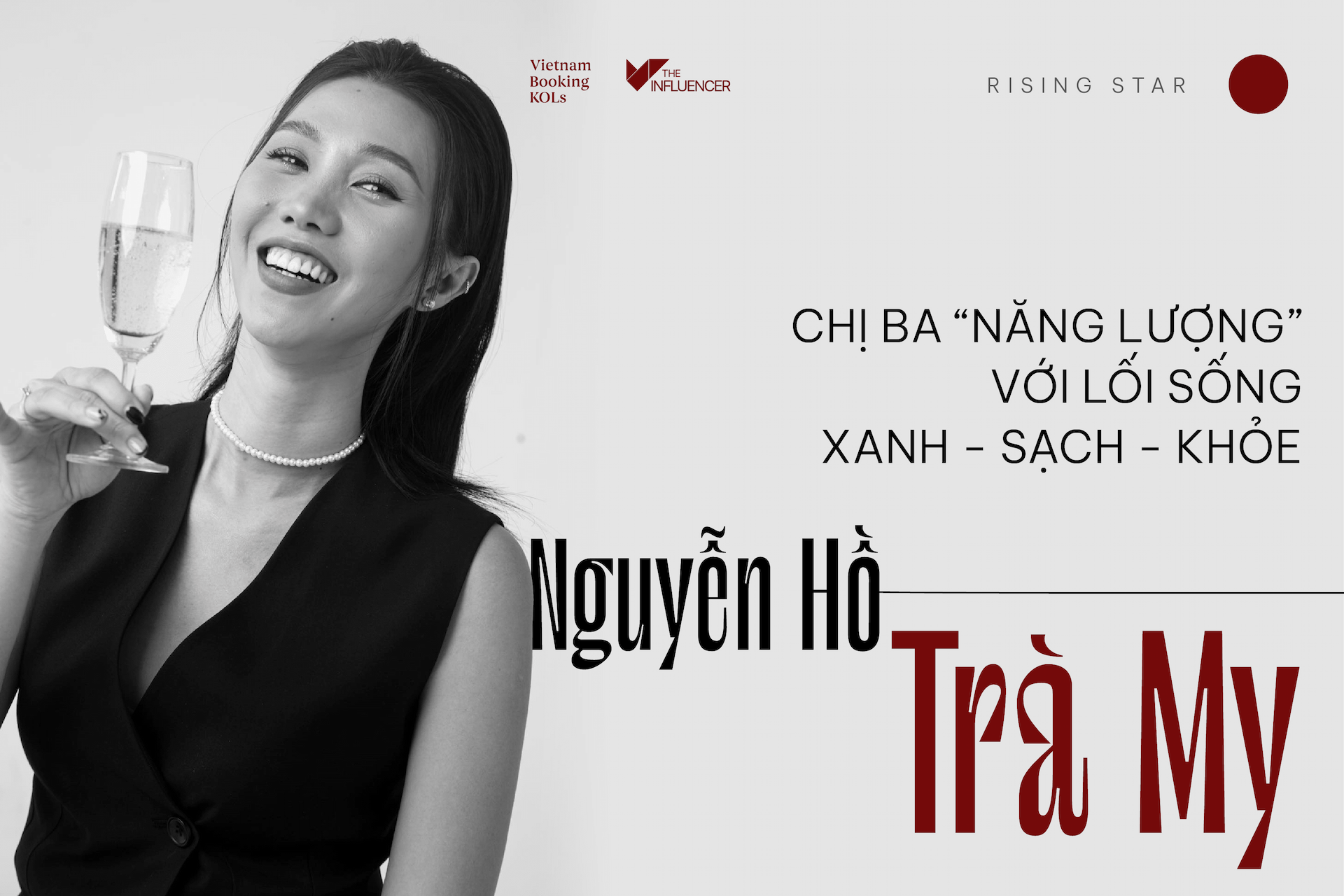 #Risingstar Nguyễn Hồ Trà My - Chị Ba “năng lượng” với lối sống xanh - sạch - khỏe
