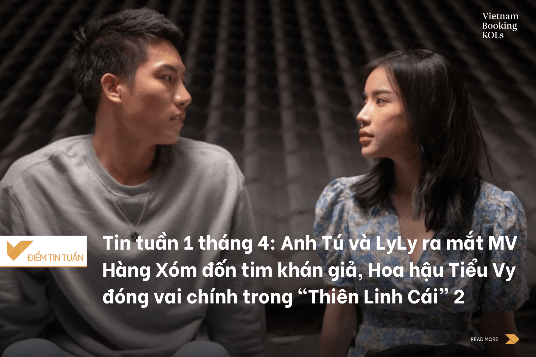 Tin tuần 1 tháng 4: Anh Tú và LyLy ra mắt MV Hàng Xóm đốn tim khán giả, Hoa hậu Tiểu Vy đóng vai chính trong “Thiên Linh Cái” 2