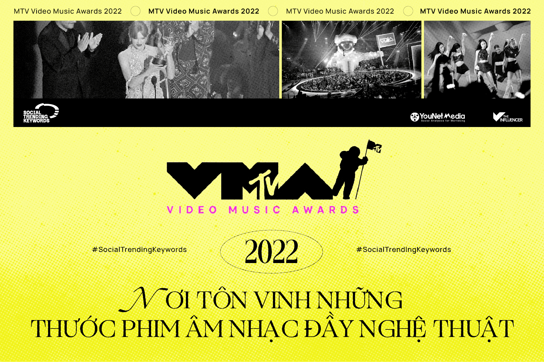 #SocialTrendingKeywords: MTV Video Music Awards 2022 - Nơi tôn vinh những thước phim đầy nghệ thuật